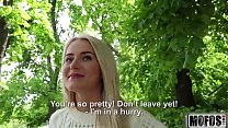 video blonde hottie fucks outdoors video starring aisha mofoscom porn