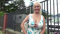video german scout huge natural tits teen wicky public casting porn