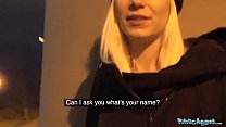 video public agent hot blonde fucks him for his cash offer porn
