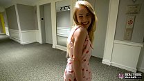 video real teens blonde teen eats ass and gets fucked during porn casting porn