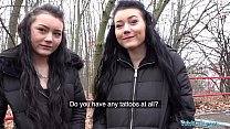 video public agent real twins stopped on the street for indecent proposals porn