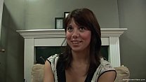 video innocent amateur babe plays with a big sex toy porn