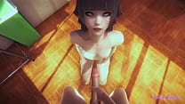 video fi naruto hentai 3d pov himawari blowjob and fucked anime manga porn porn