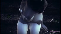 video resident evil hentai 3d lady dimitresku fingering and squirting in a raining day japanese manga anime cartoon porn