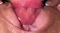 video hot pussy licking and close up creamy fuck with roommate in pajamas porn
