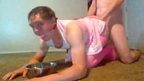 A STUPID WORTHLESS SISSY PISSED ON AND TREATED LIKE A BITCH DOG! AND SISSY IS FUCKED LIKE A SLAVE! video a stupid worthless sissy pissed on and treated like a bitch dog and sissy is fucked like a slave porn