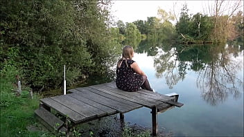 video spontaneous outdoor quickie at the lake was i recognized porn