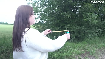 video hot public pegging in sunny weather porn