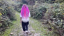 video outdoor forest rough sex and spanking teen girl pussy fucked cummed in my mouth and squirted teaser porn