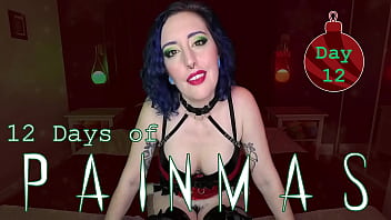 video day 12 12 days of painmas preview christmas cbt pain play slave tasks by miss faith rae with bdsm instructions porn