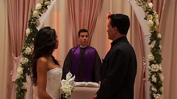 video kayla carrera fucks the cum out of her man on their wedding night porn