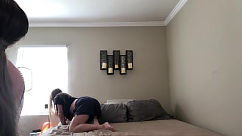 video foreign exchange student from spain has first threesome porn