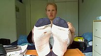 video sock strip and feet porn