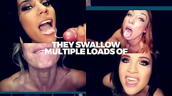 video big busty milf covers her mouth in cum at the gloryhole porn