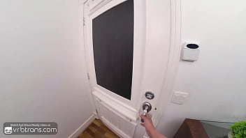 video vrb trans skinny brazilian trans courier gets anal with clients huge cock pt1 porn