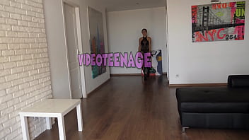 video cute 18 years old girl lingerie session in 4k porn