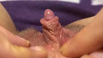 video big clit orgasm closeup porn