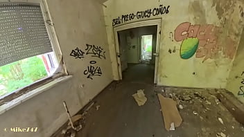 video stretching exercise in lost place porn